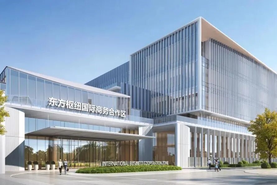 نجاح التشغيل التجريبي في منطقة الأعمال الجديدة في شانغهاي