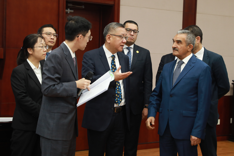 وفد قضائي مصري يثمّن تجربة شانغهاي في بناء المحكمة الرقمية