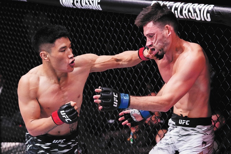 عودة UFC إلى شانغهاي تحقق نجاحاً كبيراً