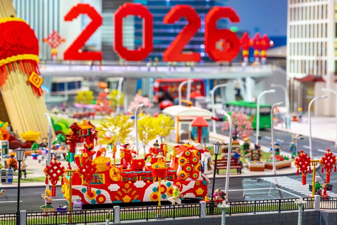 احتفالات عيد الربيع في ضواحي شانغهاي